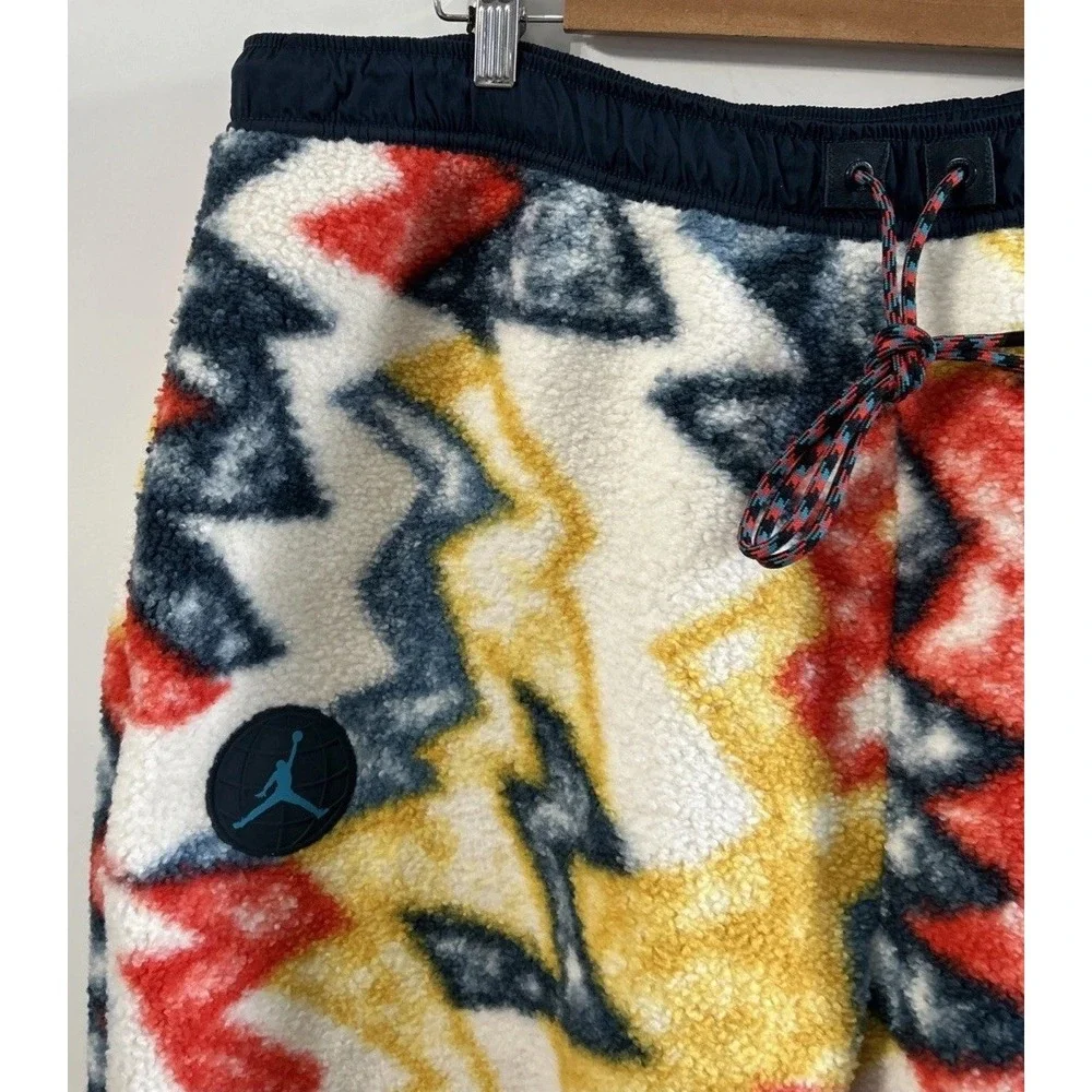 Nike Jordan Essential Retro 90s Abstract Fleece Pants Joggers Mens 3XL‎ DC9730